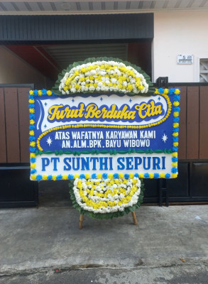 Papan Bunga Duka di Kaliwungu